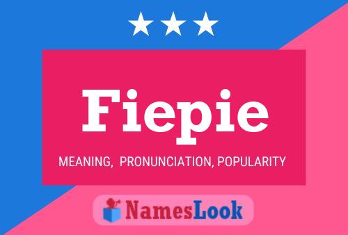 Fiepie Name Poster