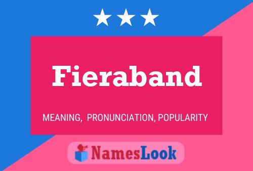 Fieraband Name Poster