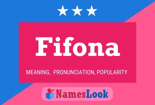 Fifona Name Poster