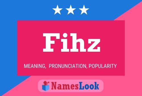 Fihz Name Poster