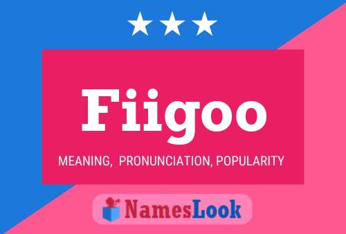 Fiigoo Name Poster