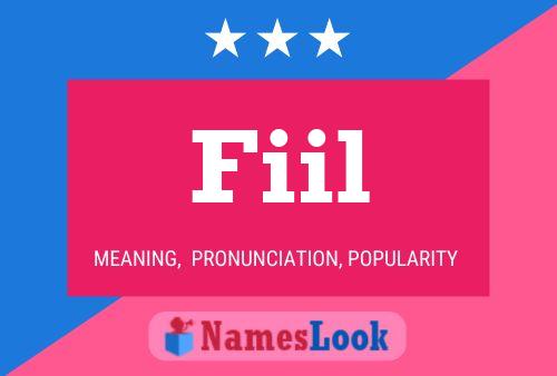 Fiil Name Poster