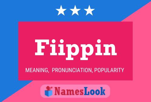 Fiippin Name Poster