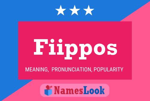 Fiippos Name Poster