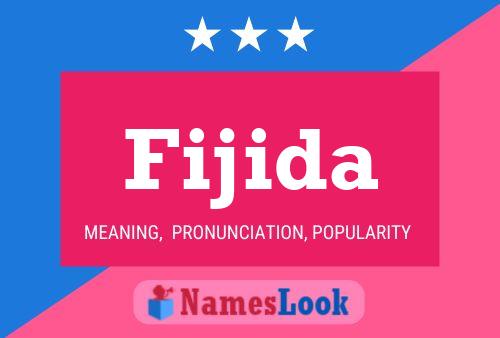 Fijida Name Poster