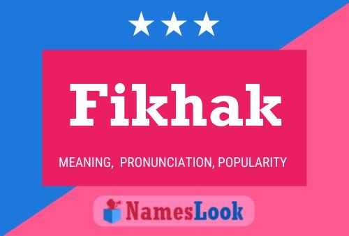 Fikhak Name Poster