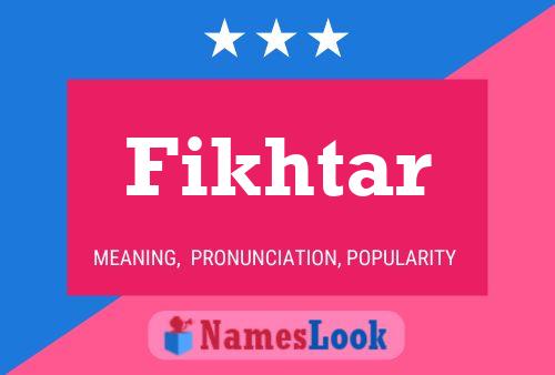 Fikhtar Name Poster