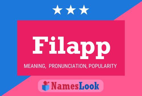 Filapp Name Poster