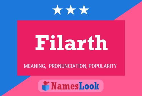 Filarth Name Poster