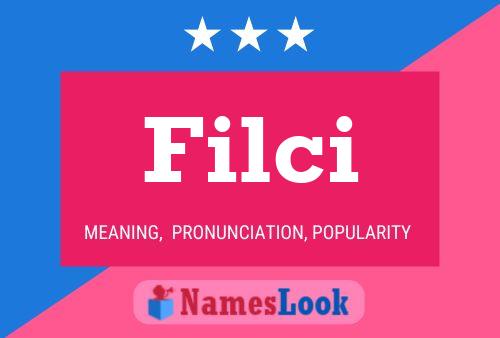 Filci Name Poster