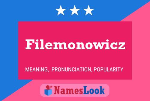 Filemonowicz Name Poster