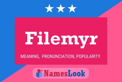 Filemyr Name Poster