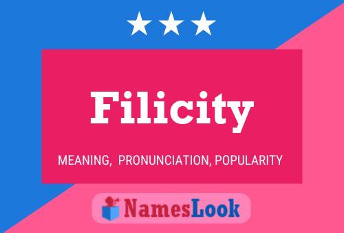 Filicity Name Poster