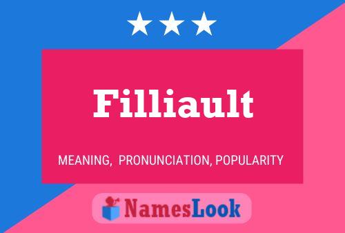 Filliault Name Poster