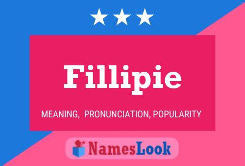 Fillipie Name Poster