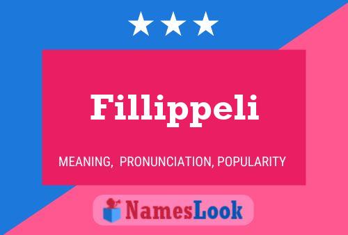 Fillippeli Name Poster