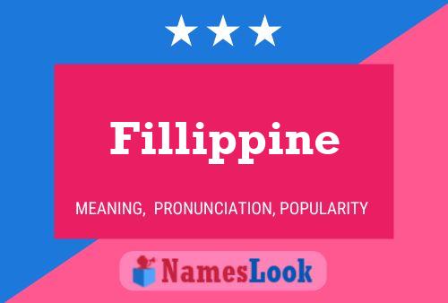 Fillippine Name Poster