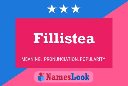 Fillistea Name Poster