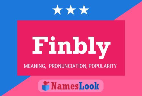 Finbly Name Poster