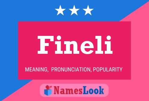 Fineli Name Poster