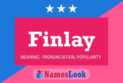 Finlay Name Poster