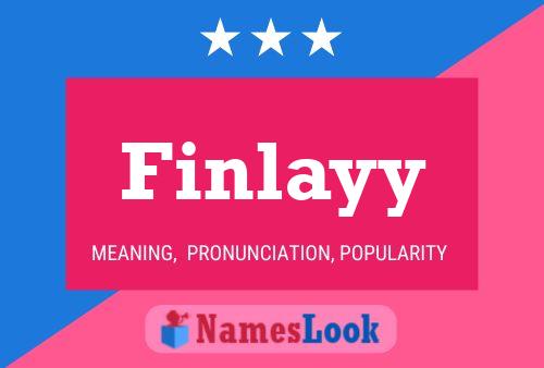 Finlayy Name Poster