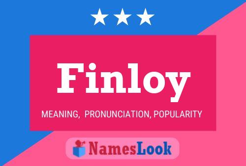 Finloy Name Poster