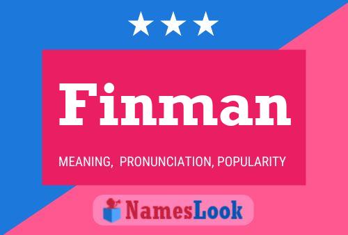 Finman Name Poster