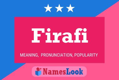 Firafi Name Poster