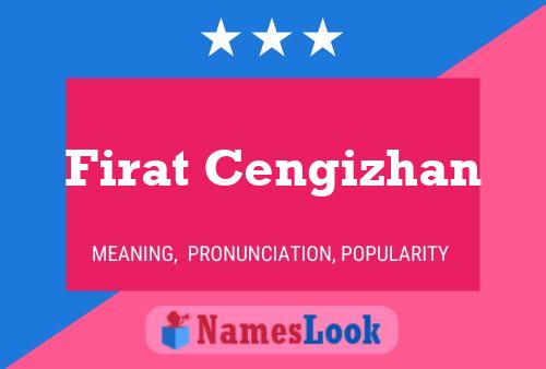 Firat Cengizhan Name Poster