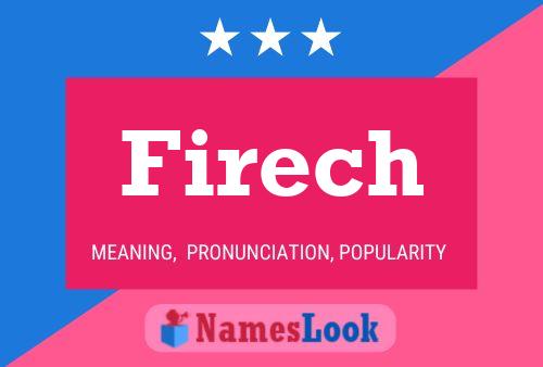 Firech Name Poster