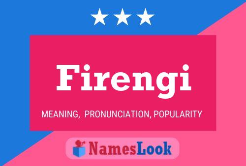 Firengi Name Poster