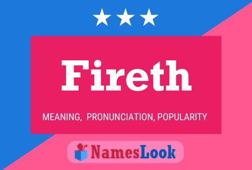 Fireth Name Poster