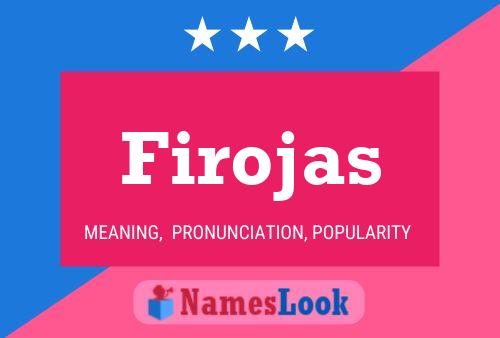 Firojas Name Poster