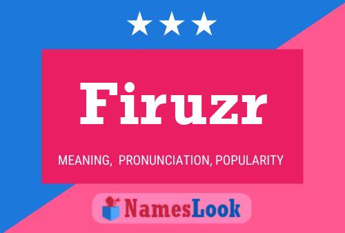 Firuzr Name Poster