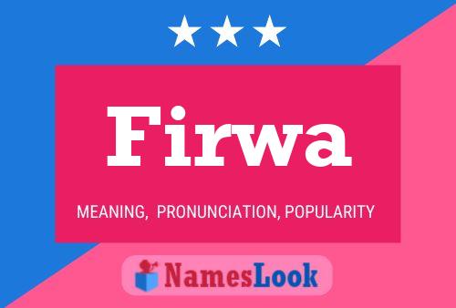 Firwa Name Poster