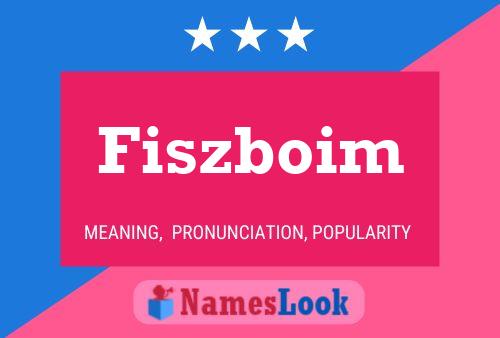 Fiszboim Name Poster