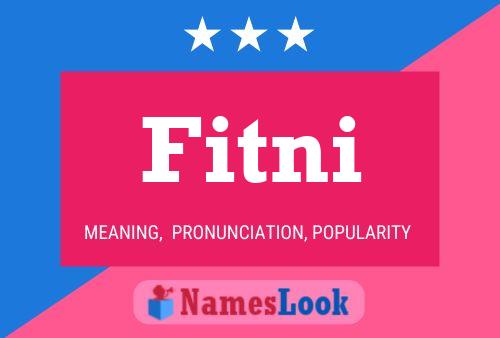 Fitni Name Poster