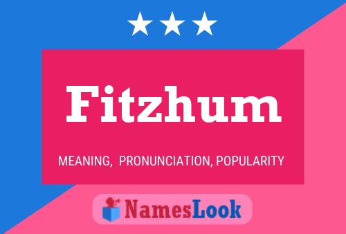 Fitzhum Name Poster