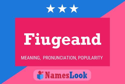 Fiugeand Name Poster