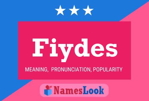 Fiydes Name Poster