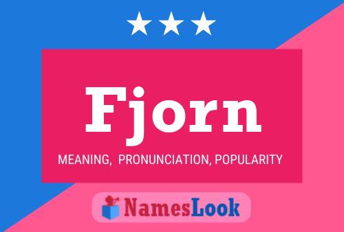 Fjorn Name Poster