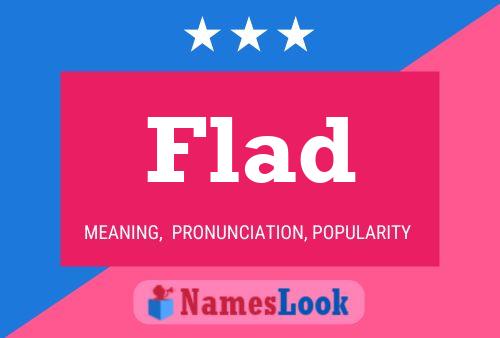 Flad Name Poster