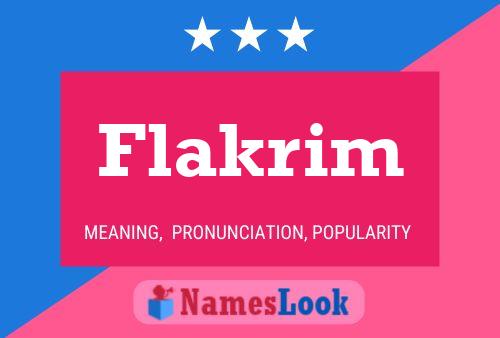 Flakrim Name Poster