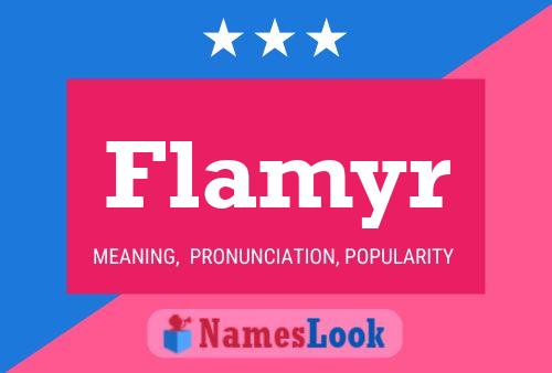 Flamyr Name Poster