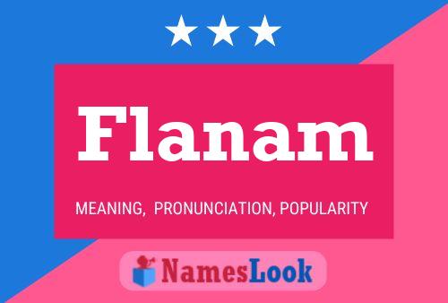 Flanam Name Poster