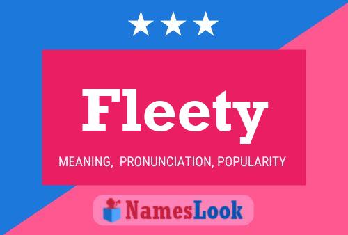 Fleety Name Poster