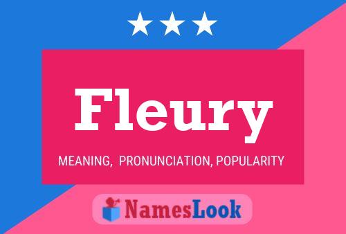 Fleury Name Poster