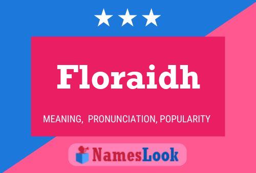 Floraidh Name Poster