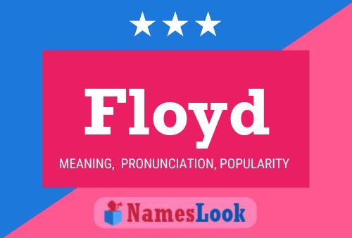 Floyd Name Poster